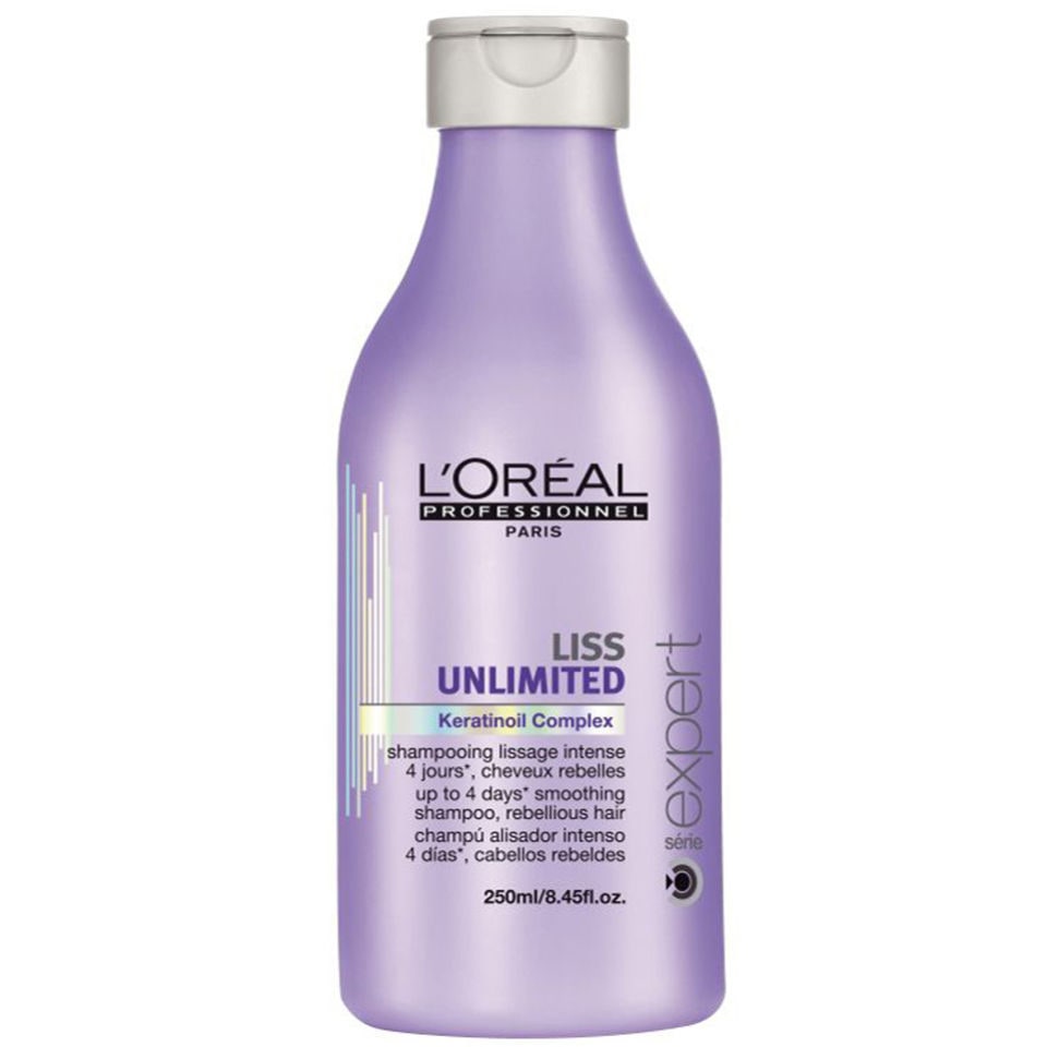 Шампуни для гладкости. Лореаль шампунь лореаль Лисс. L'Oreal Professionnel serie Expert Liss Unlimited. Loreal Professionnel шампунь Expert Liss Unlimited, 1500 мл. L`Oreal Professionnel Лисс анлимид разглаживающий шампунь1500 мл.