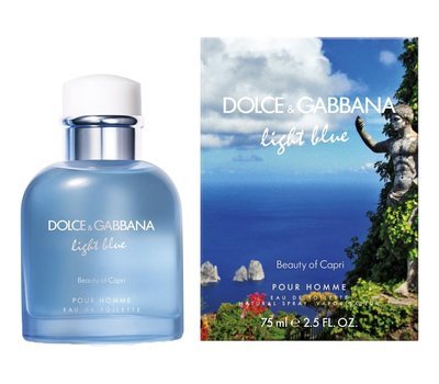 Dolce Gabbana (D&G) Light Blue Pour Homme Beauty of Capri 106353