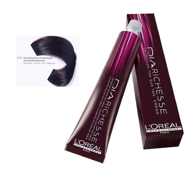 5.07 Светлый шатен ледяной L'Oreal Professionnel DiaRichesse