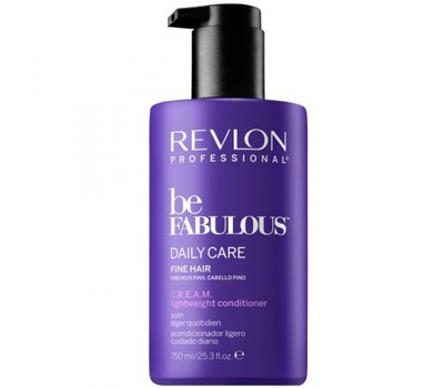 Очищающий кондиционер для тонких волос Revlon Be Fabulous Daily Care C.R.E.A.M Fine Hair Lightweight Conditioner