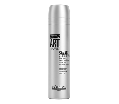 Сухой спрей с пудровой текстурой для объема волос L'Oreal Professionnel Tecni. Art Savage Panache