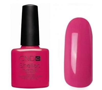 09944 Pink Bikini Гель-лак Creative Shellac Ярко-розовый плотный коллекция Summer Splash