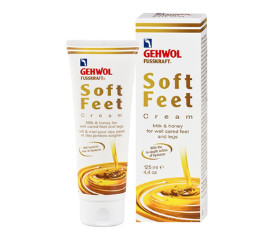 Шелковый крем для ног Молоко и мед Gehwol Fusskraft Soft Feet Cream